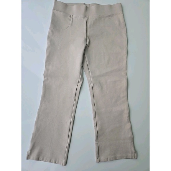 QUINCE Women's Pants Size‎ Small Capri Khaki Beige Stretch Comfort - Picture 2 of 11